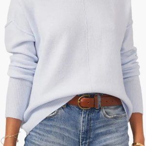 Vince Camuto Center Seam Crewneck Sweater